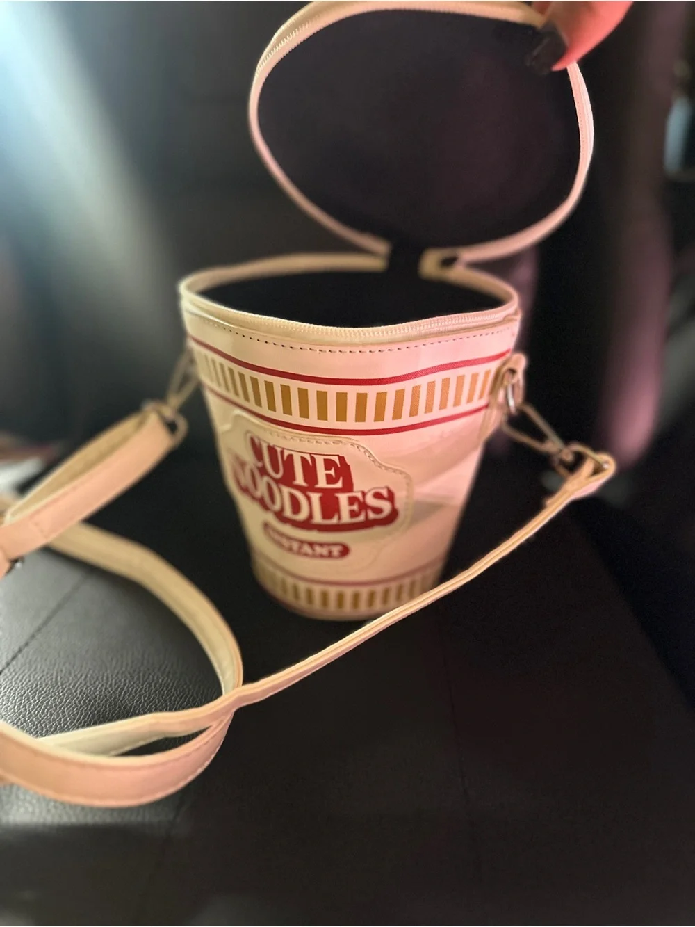 Cute noodles instant Crossbody Bag
